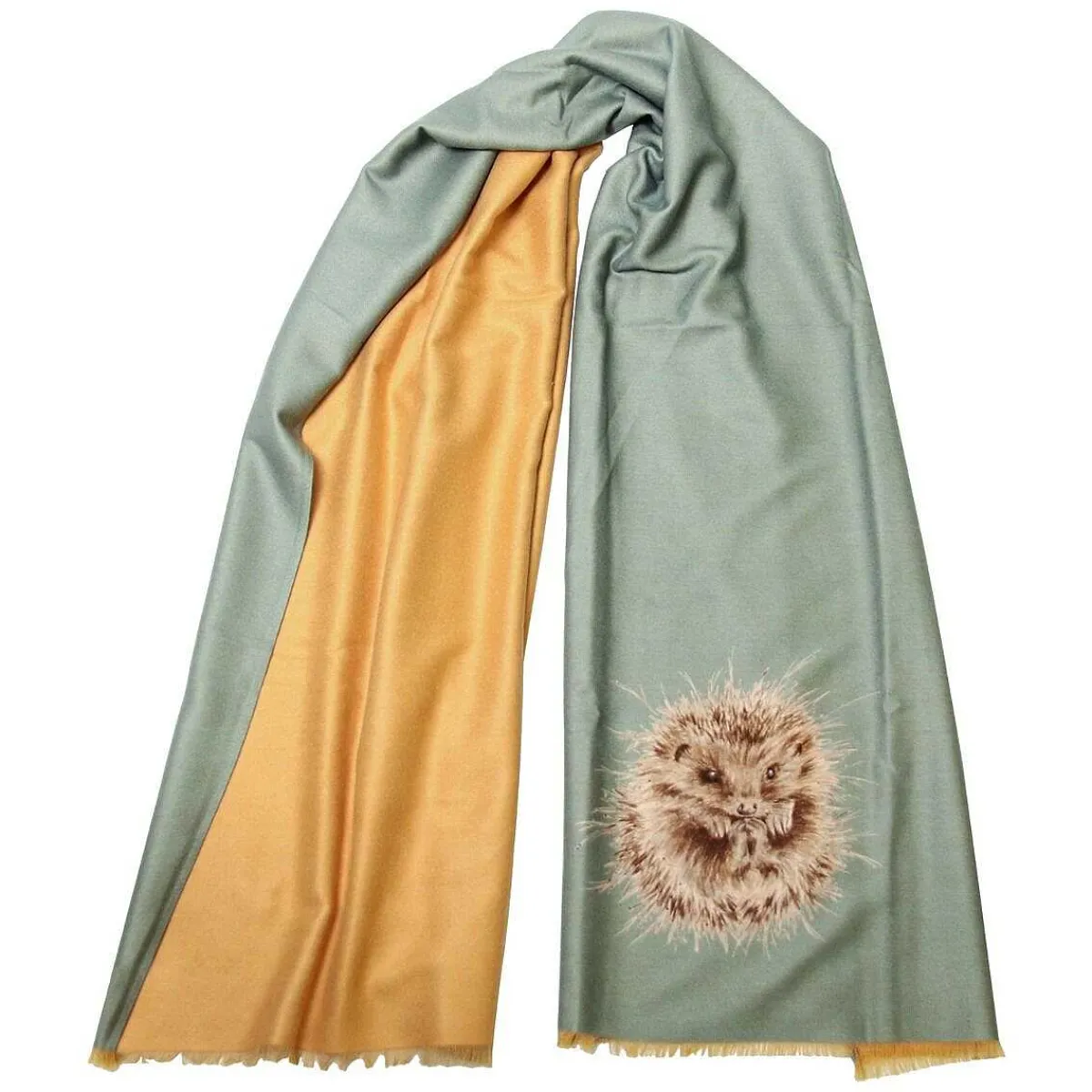 'Awakening' Hedgehog Winter Scarf>Wrendale Outlet