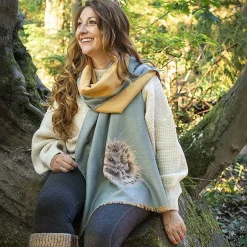 'Awakening' Hedgehog Winter Scarf><noscript><img width=