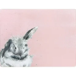'Bathtime' Bunny Glass Worktop Saver>Wrendale Store
