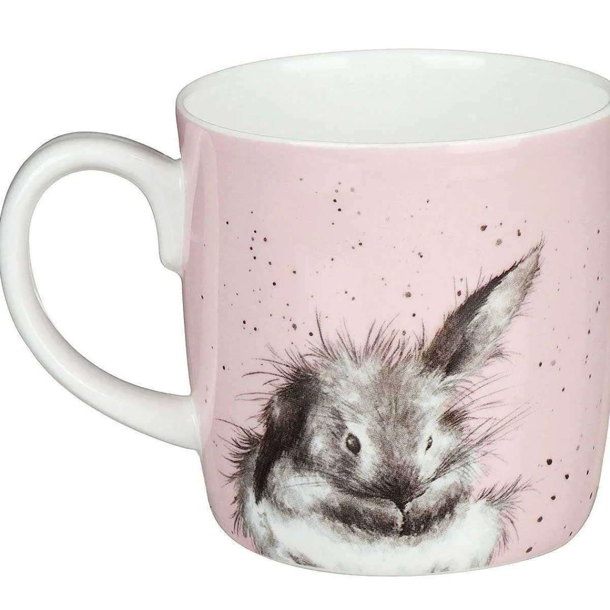 Bathtime Rabbit Boxed Large Fine Bone China Mug>Wrendale Clearance