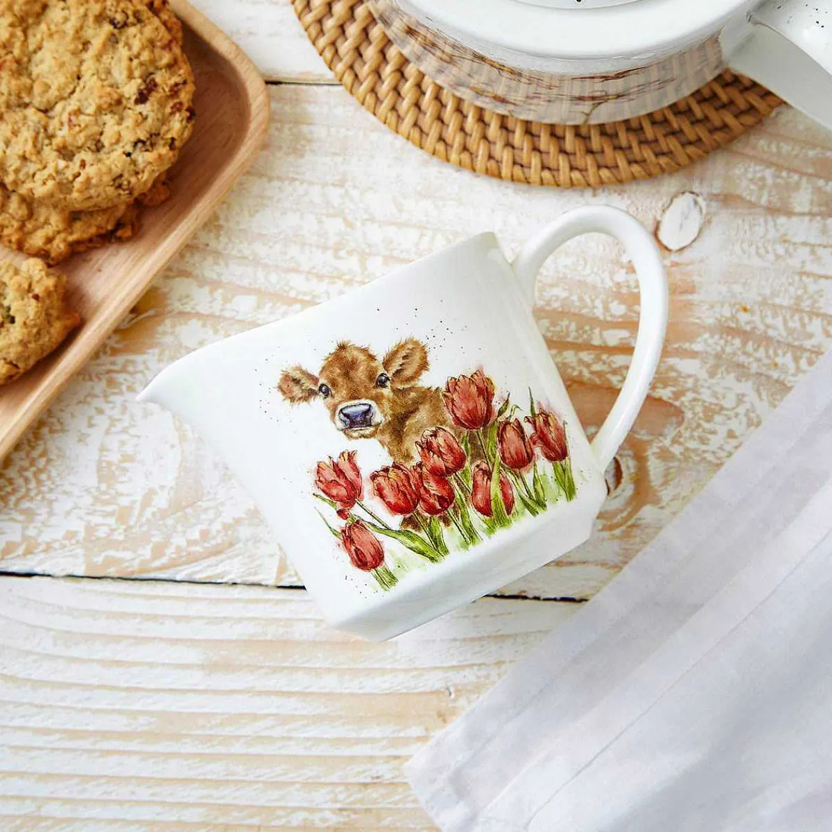 'Bessie' Cow Cream Jug>Wrendale Store