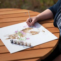 Blooming With Love Dog Paint By Numbers>Wrendale Cheap