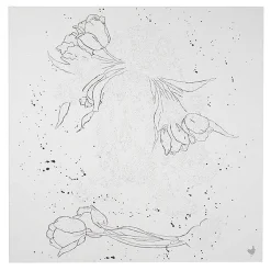 Blooming With Love Dog Paint By Numbers><noscript><img width=