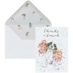 'Blooming With Love' Dog Thank You Note Writing Set>Wrendale New