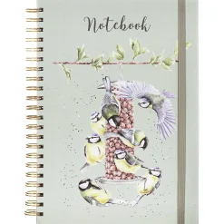 Bon Appetit Birds Spiral Bound A4 Notebook>Wrendale Cheap