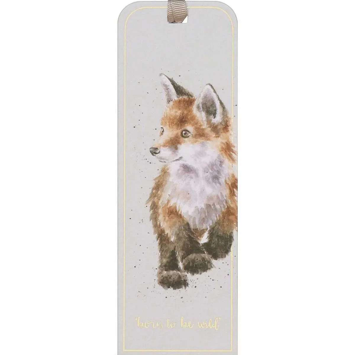 'Born To Be Wild' Fox Bookmark>Wrendale Discount