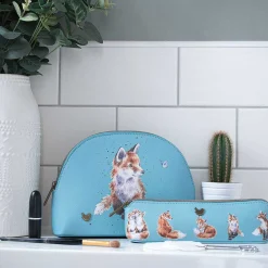'Born To Be Wild' Fox Pencil Case/Brush Bag>Wrendale Online