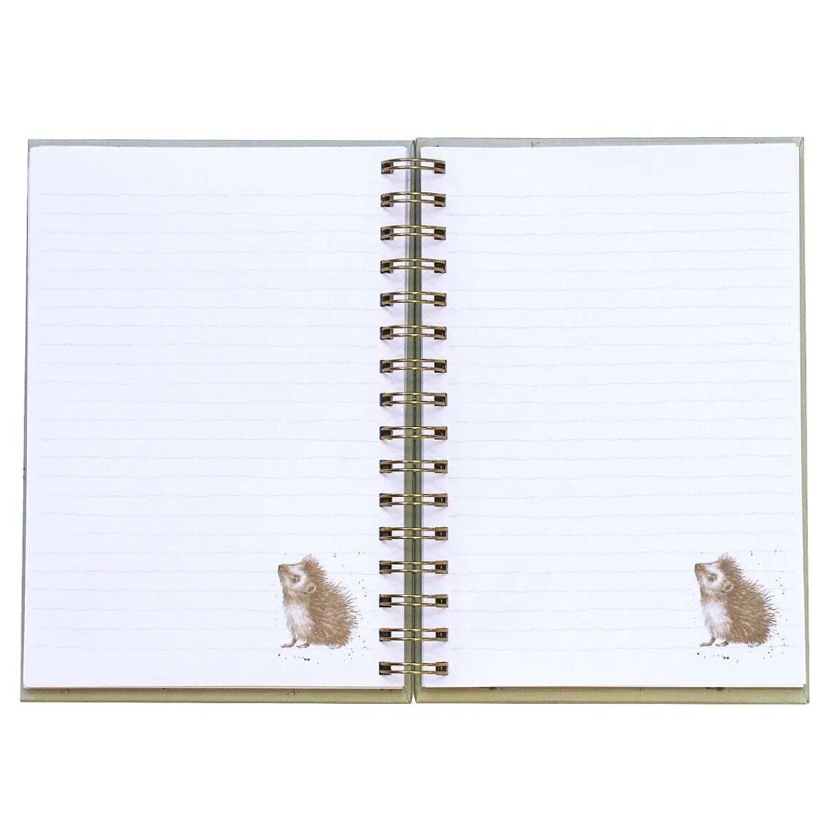 'Busy As A Bee' Hedgehog A5 Notebook>Wrendale Shop