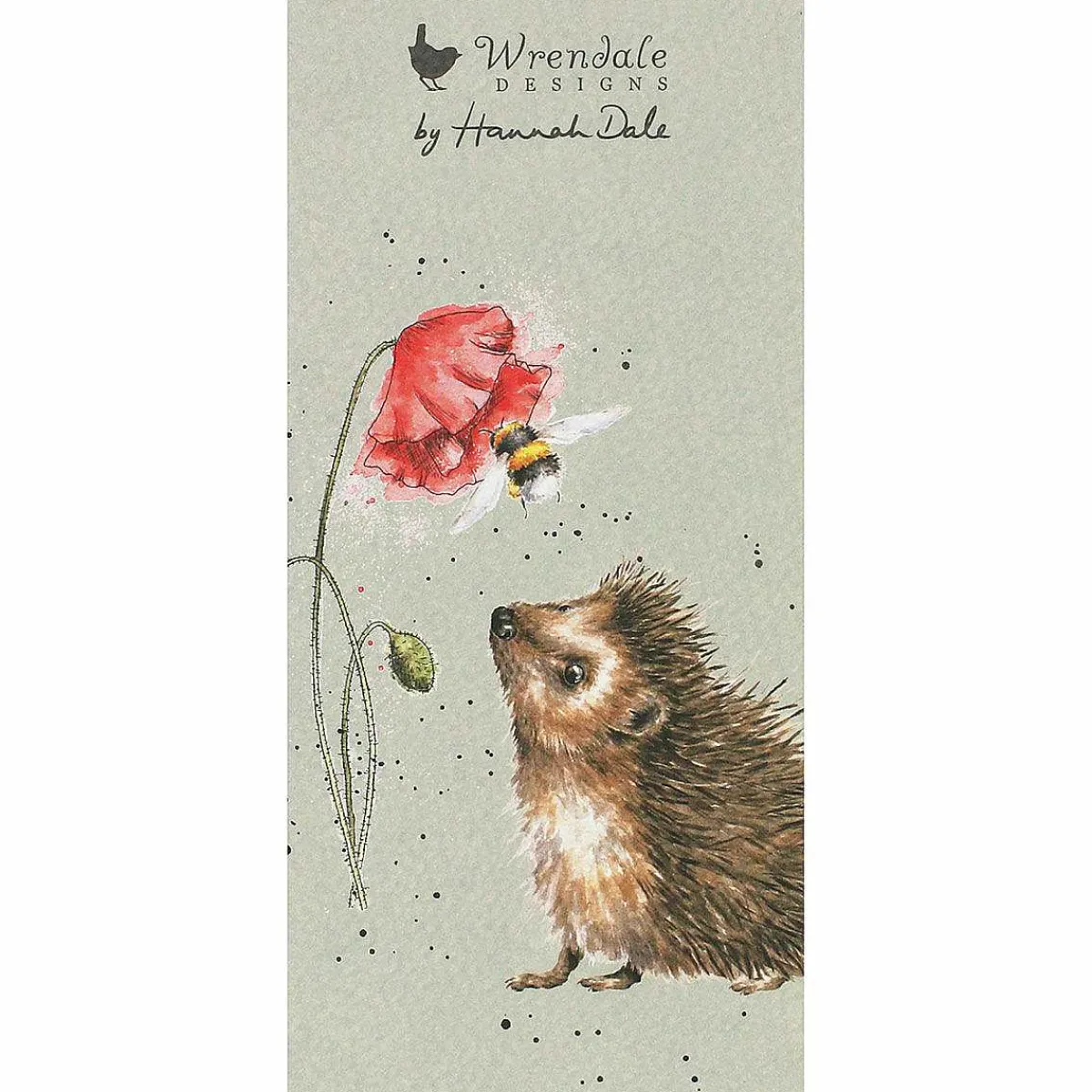 'Busy As A Bee' Hedgehog Magnetic Shopping Pad>Wrendale Best
