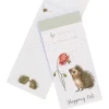 'Busy As A Bee' Hedgehog Magnetic Shopping Pad>Wrendale Best