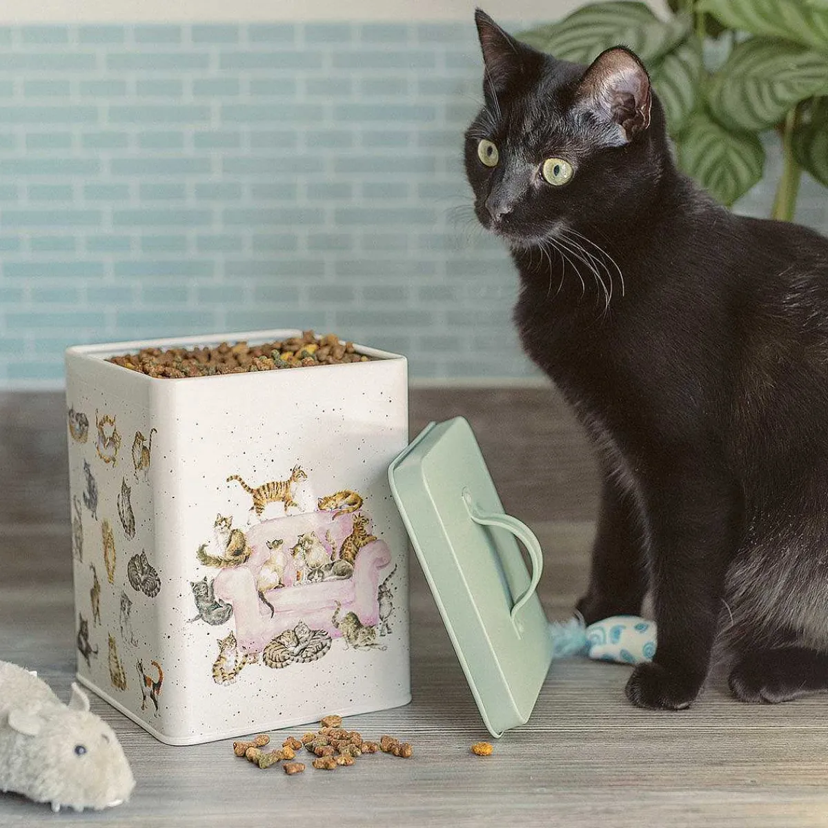 Cat Treat Tin>Wrendale Sale
