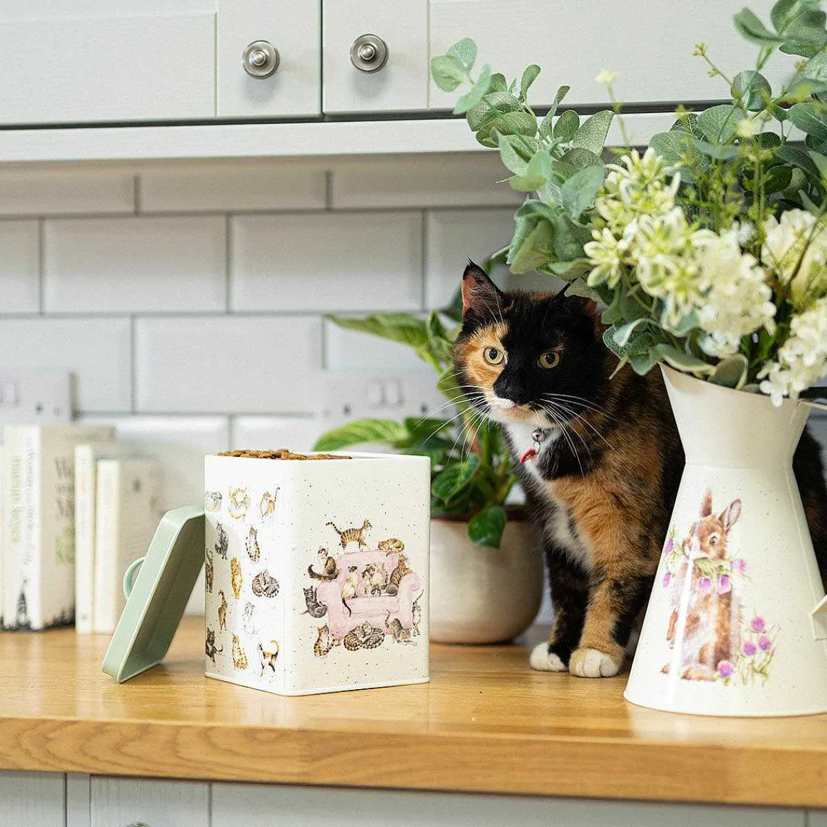 Cat Treat Tin>Wrendale Sale