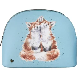 'Contentment' Fox Large Cosmetic Bag><noscript><img width=