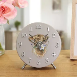 Cow Mantel Clock>Wrendale Online