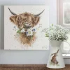 'Daisy Coo' Large Canvas>Wrendale Hot