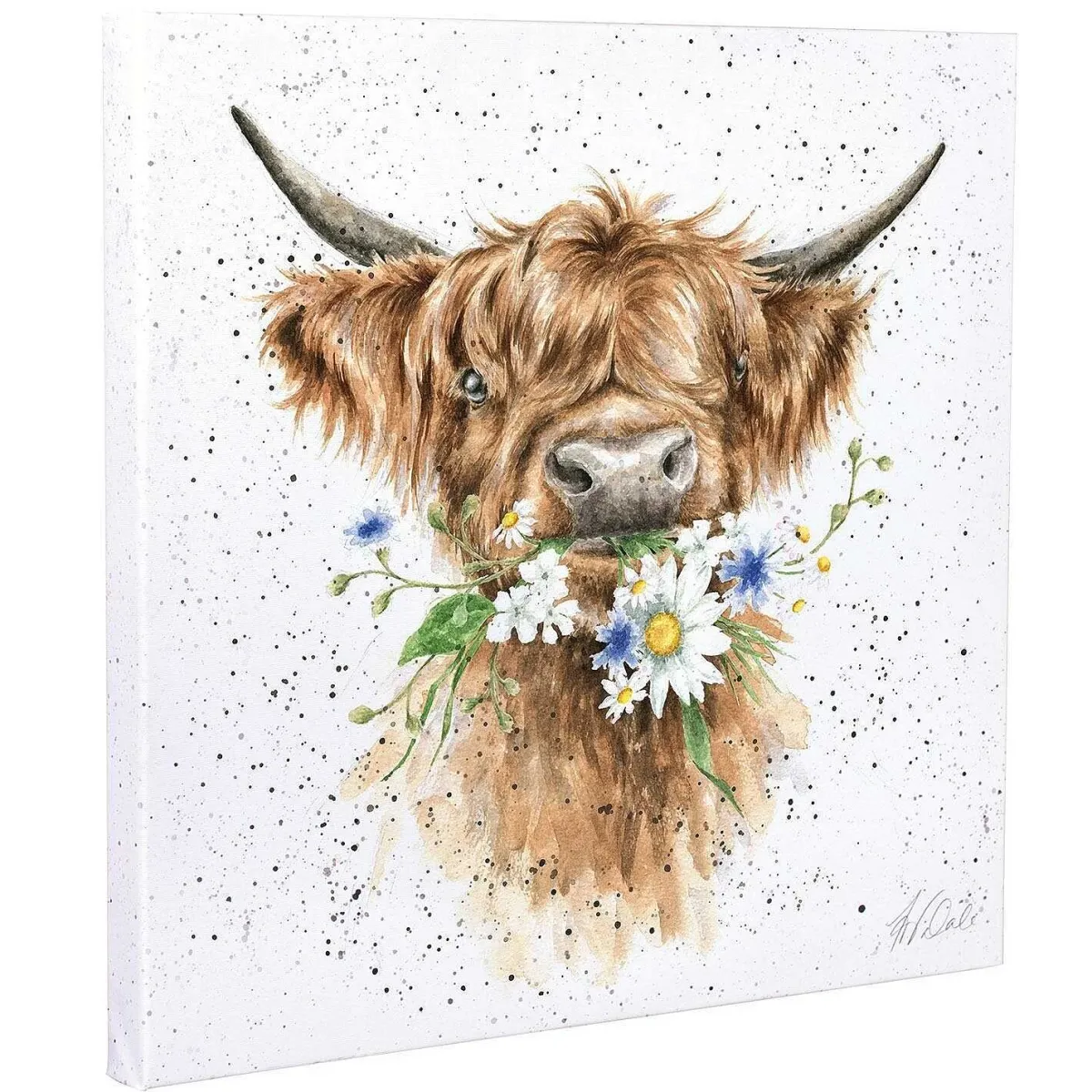 'Daisy Coo' Large Canvas>Wrendale Hot