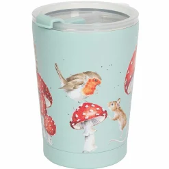 'Fairy Ring' Mouse And Hedgehog Thermal Travel Cup>Wrendale Online