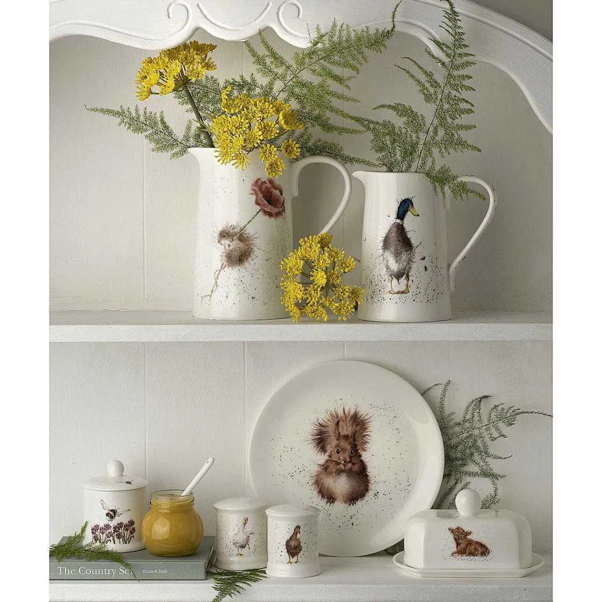 Farmhouse Fine Bone China Jug>Wrendale Cheap