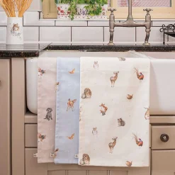 Farmyard Friends Tea Towel>Wrendale Store