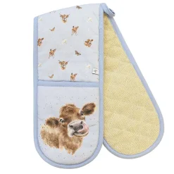Farmyard Friends Cow Double Oven Glove><noscript><img width=