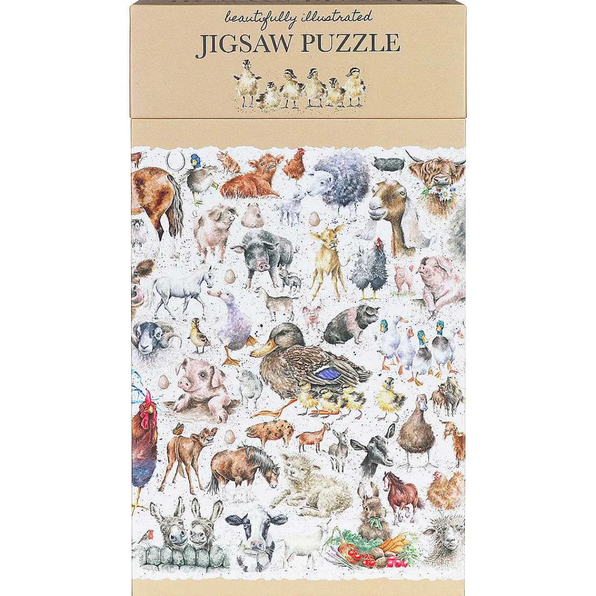'Farmyard Friends' 1000 Piece Jigsaw Puzzle>Wrendale Flash Sale
