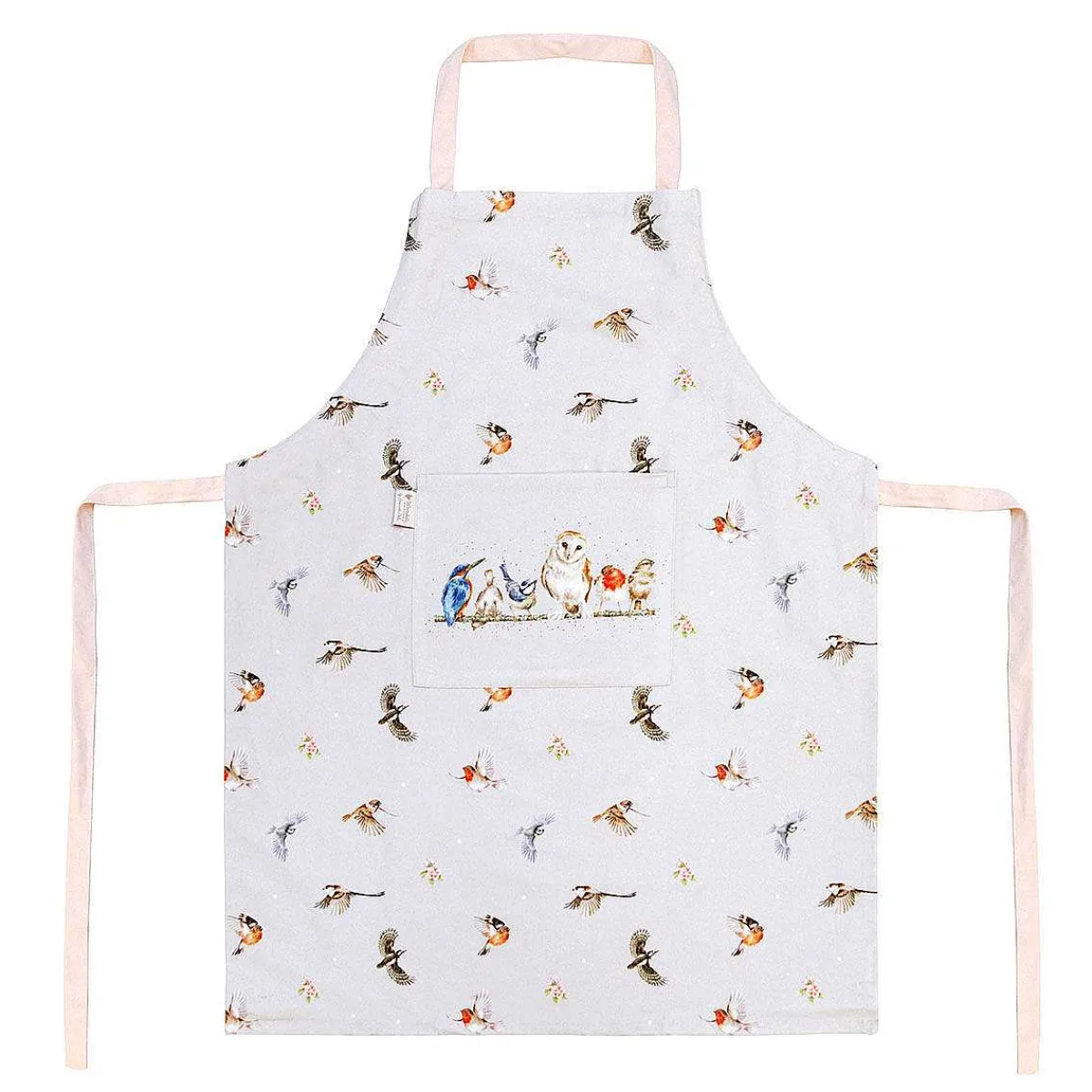 Feathered Friends Double Oven Glove, Tea Towel And Apron Set>Wrendale Online