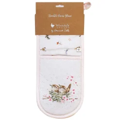 Feathered Friends Wren Double Oven Glove>Wrendale Flash Sale
