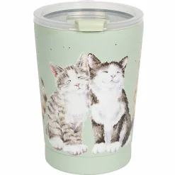 'Feline Friends' Cat Thermal Travel Cup>Wrendale Hot