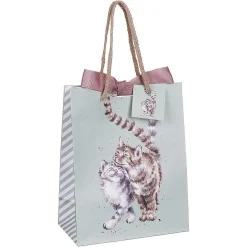 'Feline Good' Cat Medium Gift Bag>Wrendale New