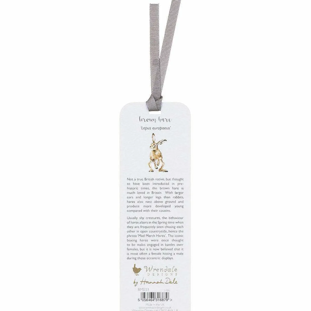 'Field Of Flowers' Hare Bookmark>Wrendale Store