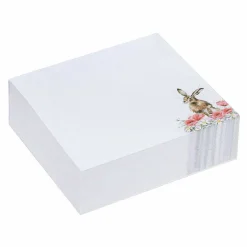 'Field Of Flowers' Hare Square Sticky Notes>Wrendale Fashion