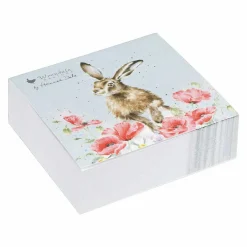 'Field Of Flowers' Hare Square Sticky Notes><noscript><img width=