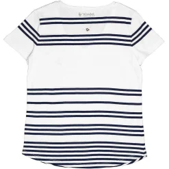 'Flight Of The Bumblebee' Bee Striped Cotton T-Shirt><noscript><img width=