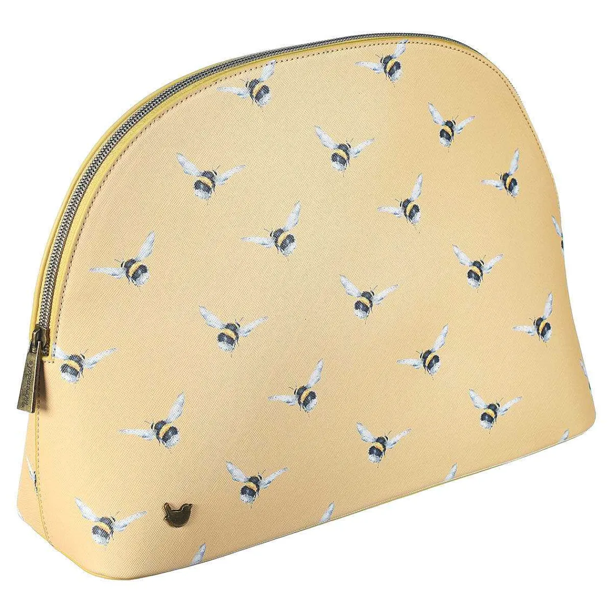 'Flight Of The Bumblebee' Bee Large Cosmetic Bag>Wrendale Fashion