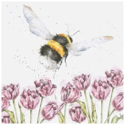 'Flight Of The Bumblebee' Bee Greetings Card>Wrendale Best Sale