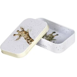 'Flowers' Giraffe Keepsake Tin>Wrendale Best Sale