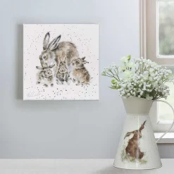 'Furever And Always' Rabbit Small Canvas>Wrendale Hot