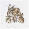 'Furever And Always' Bunny Greetings Card>Wrendale Hot