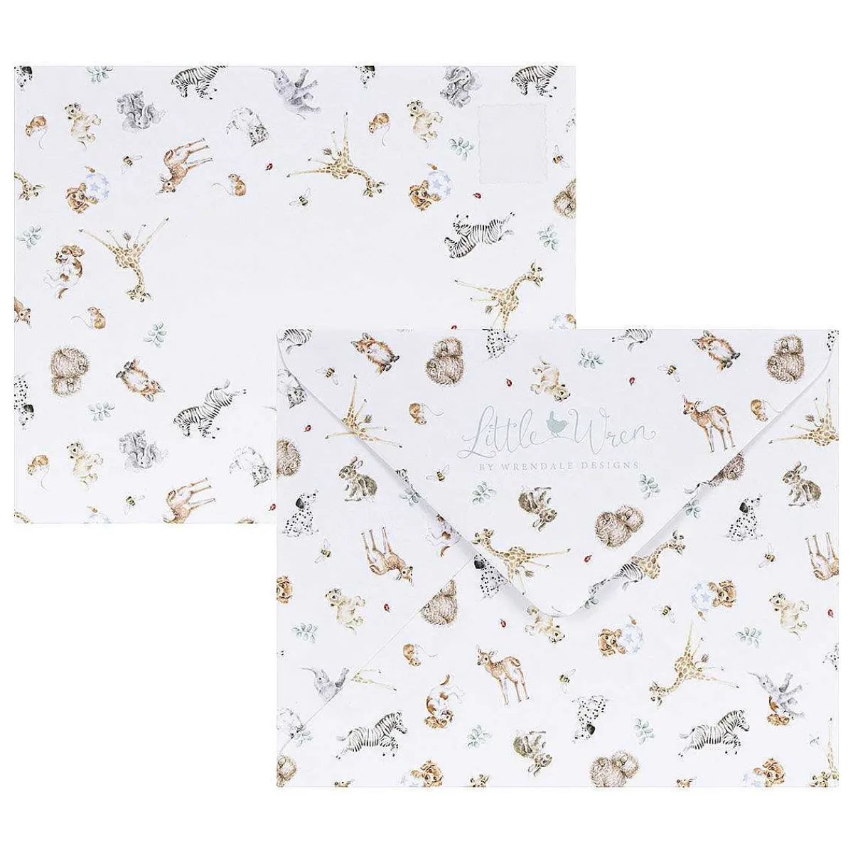 Furever Family Fox New Parents Card>Wrendale Cheap