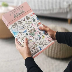 'Garden Birds' 1000 Piece Jigsaw Puzzle><noscript><img width=