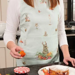 Garden Friends Rabbit Cotton Apron><noscript><img width=