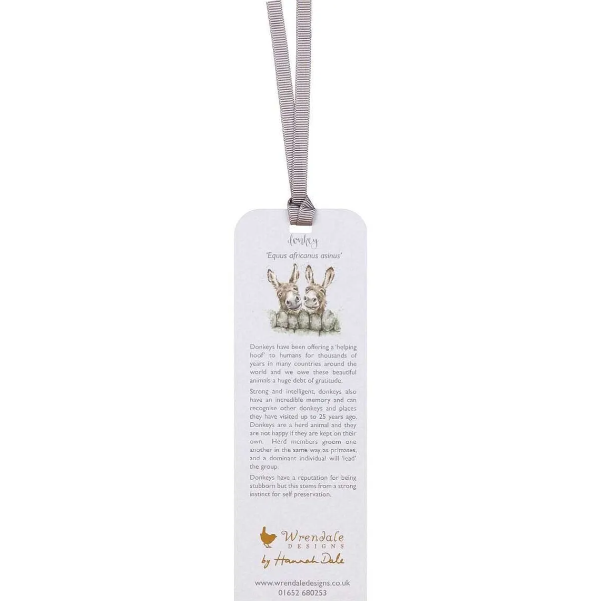 'Gentle Jack' Donkey Bookmark>Wrendale Outlet