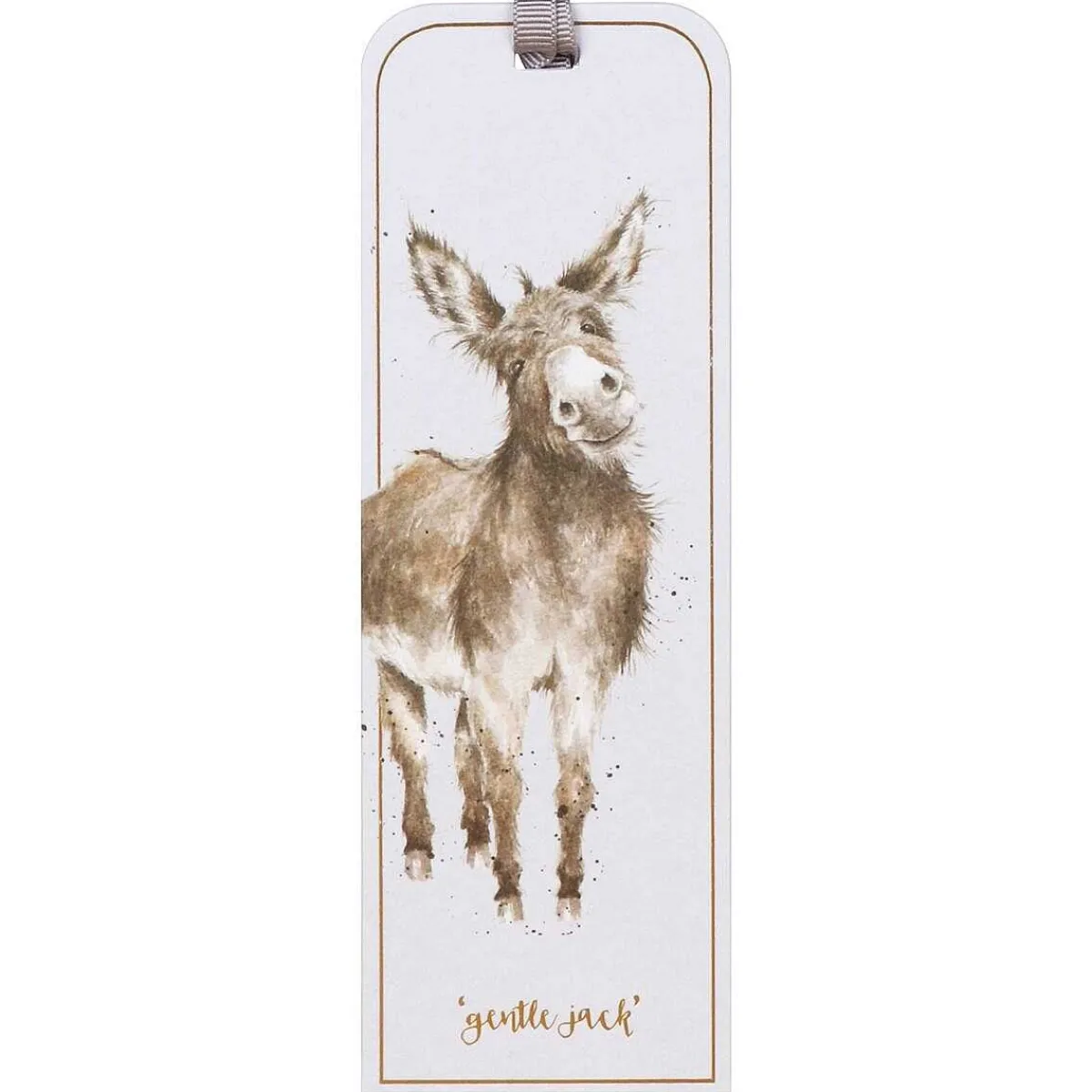 'Gentle Jack' Donkey Bookmark>Wrendale Outlet