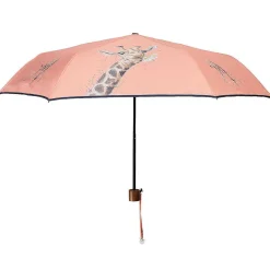Giraffe 'Flowers' Umbrella>Wrendale Best Sale