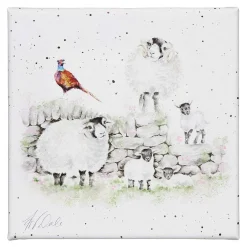 'Green Pastures' Small Canvas>Wrendale Best Sale