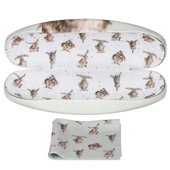 'Hare Brained' Glasses Case><noscript><img width=