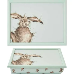 'Hare-Brained' Hare Lap Tray><noscript><img width=
