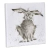 'Hare-Brained' Hare Small Canvas>Wrendale Store