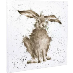 'Hare-Brained' Large Canvas>Wrendale Store