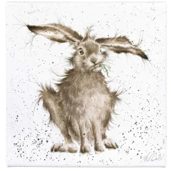 'Hare-Brained' Large Canvas><noscript><img width=